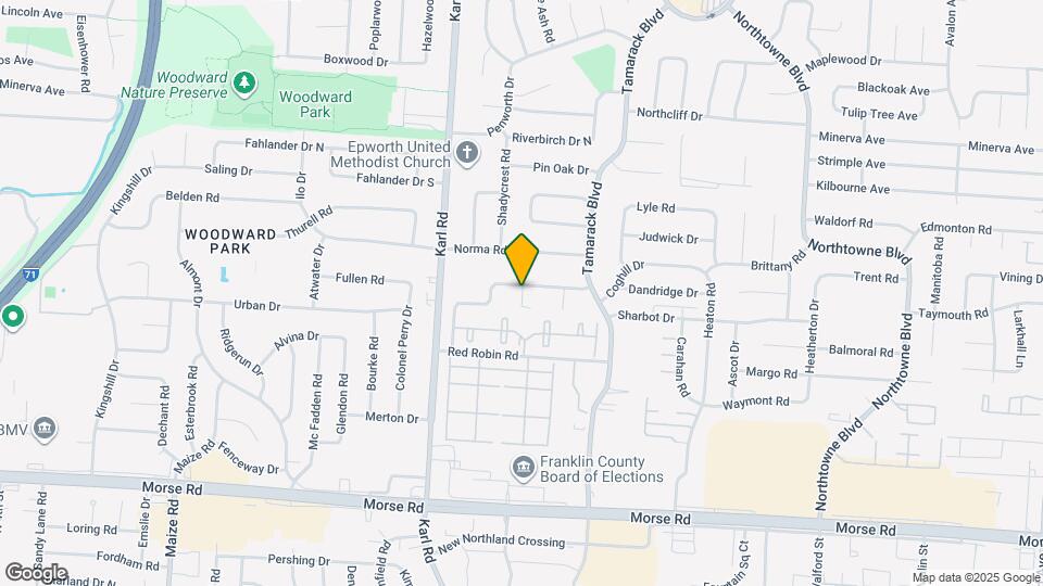 4864 Woodthrush Way Mapa y Detalles de la Ubicación