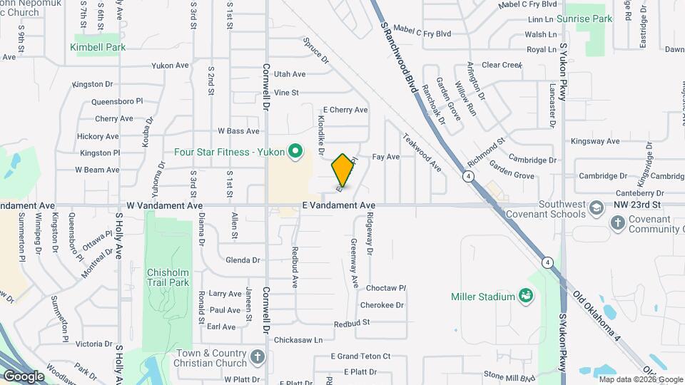 1111 E Willow Pl Map and Location Details