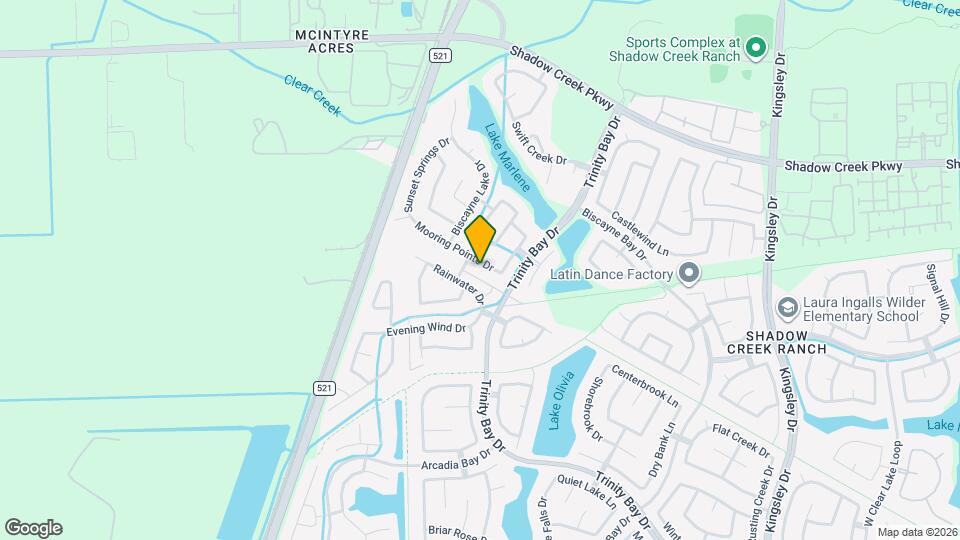 13514 Mooring Pointe Dr Map and Location Details