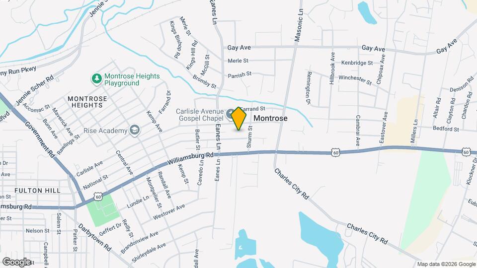 2524 National St Map and Location Details