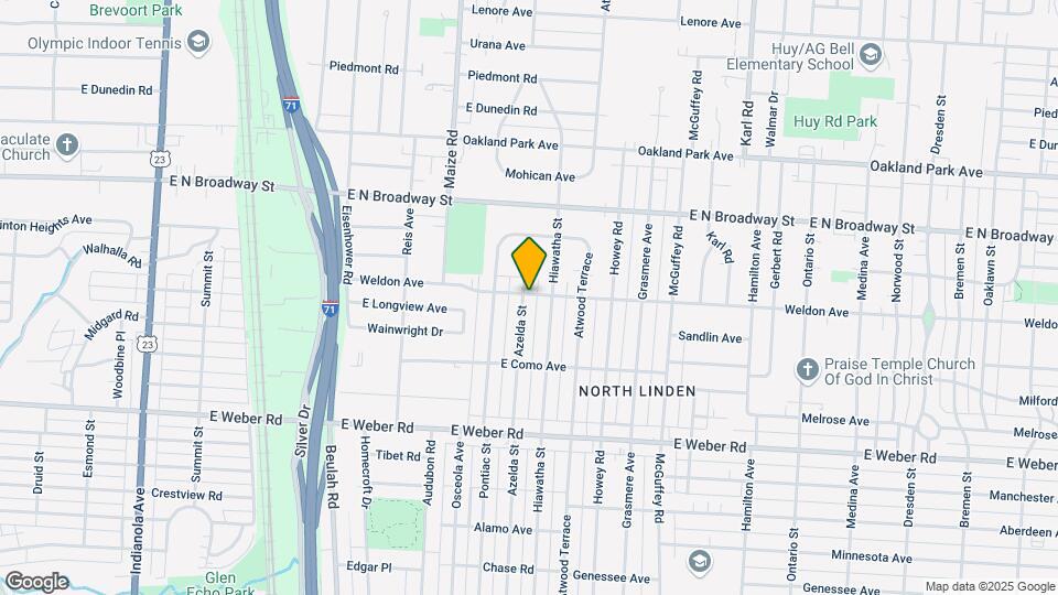 3058 Azelda St Map and Location Details