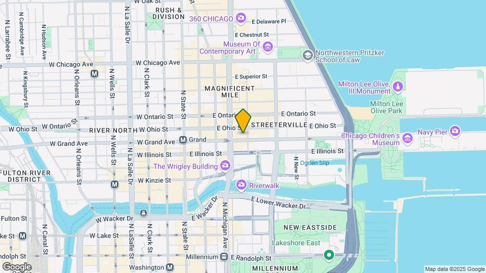 160 E Grand Ave, Unit 1304 Map and Location Details