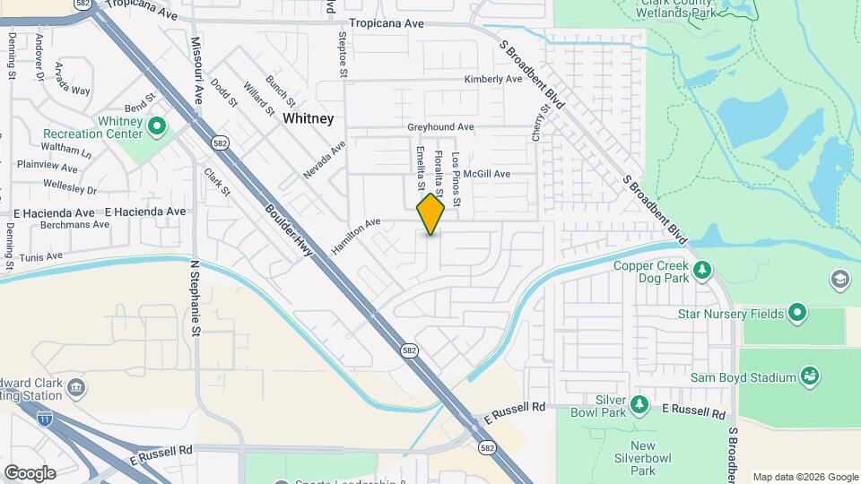 5372 Flowing Spring St Map and Location Details