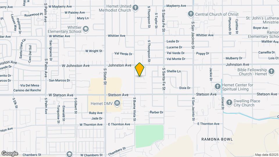 577 Montecito Ave Mapa y Detalles de la Ubicación