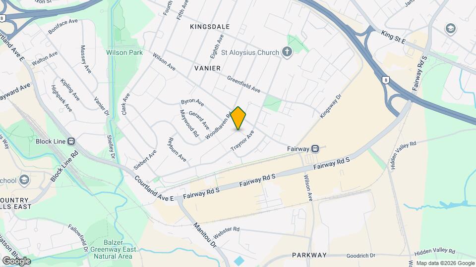 21 Belwood Crescent Map and Location Details