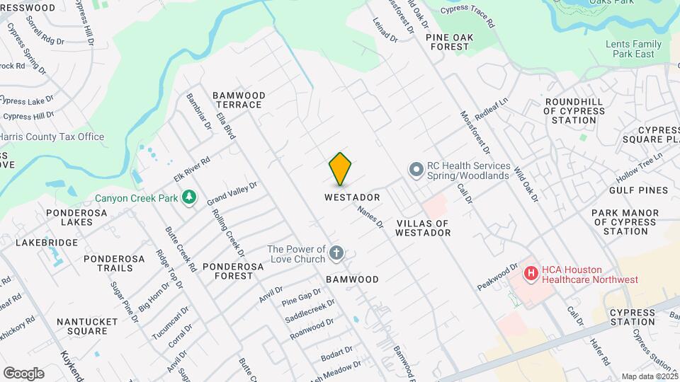 1116 Misty Lea Ln Map and Location Details