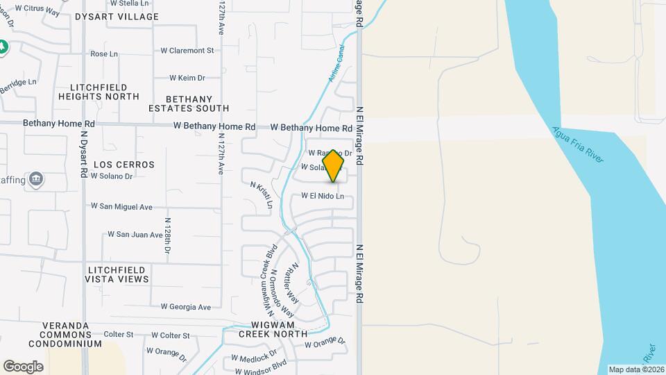 12405 W Montebello Ave Map and Location Details