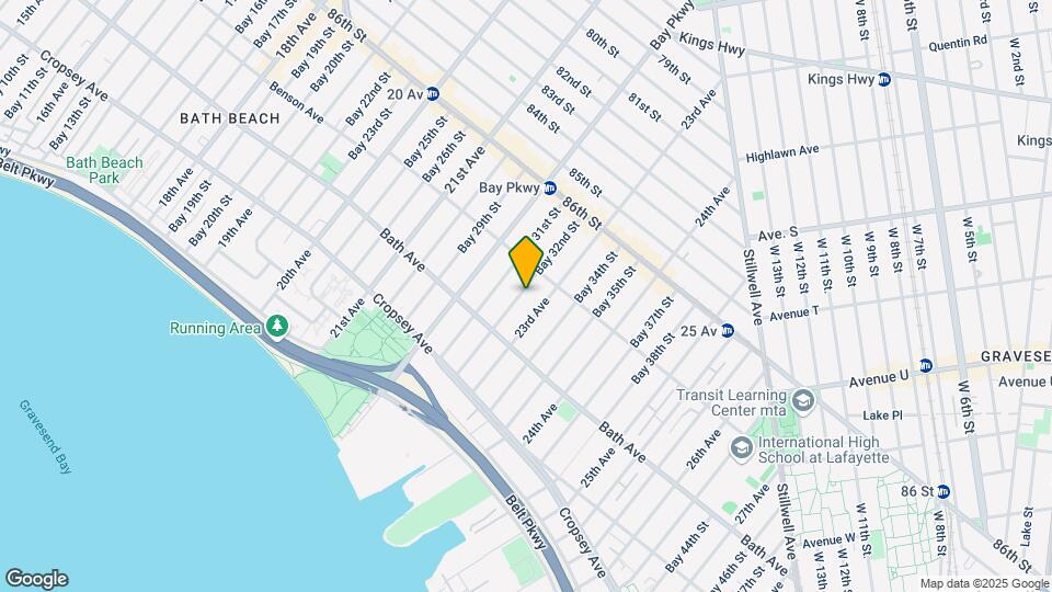 113 Bay 32nd St Map and Location Details