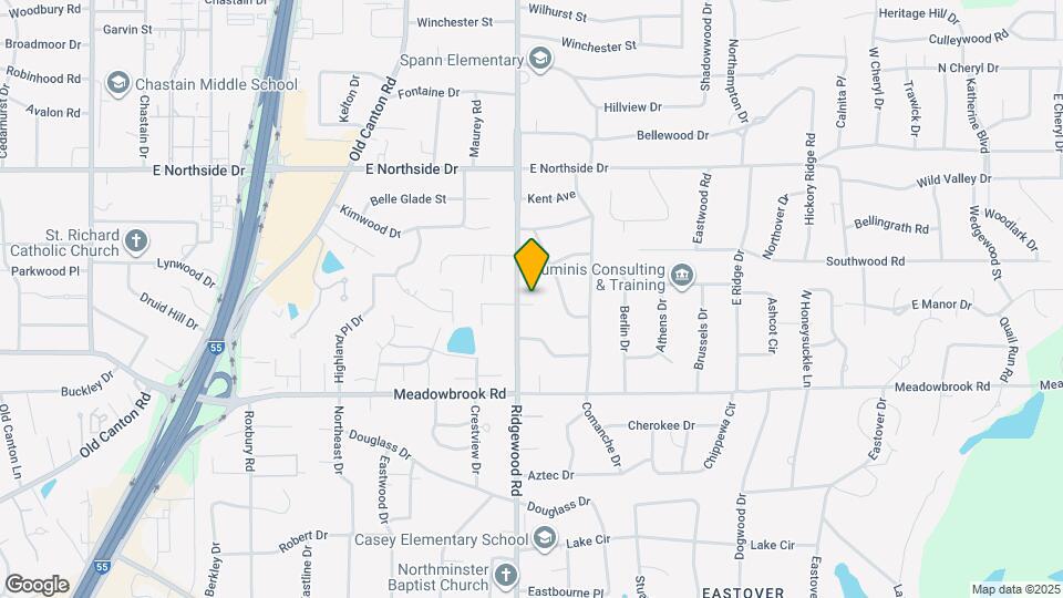 4352 Ridgewood Cir Map and Location Details