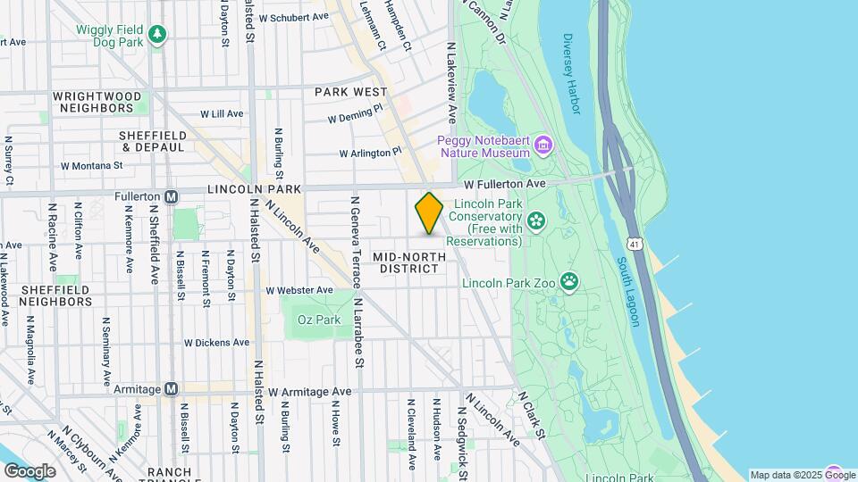 437 W Belden Ave, Unit 5 Mapa y Detalles de la Ubicación