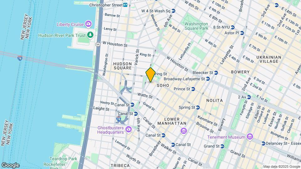81 Sullivan St Mapa y Detalles de la Ubicación