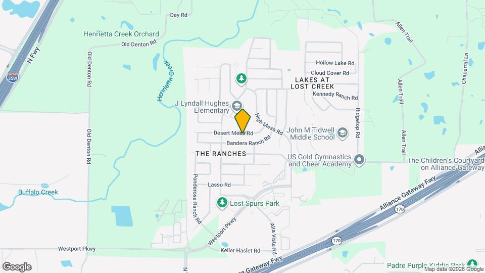 3540 Desert Mesa Rd Map and Location Details