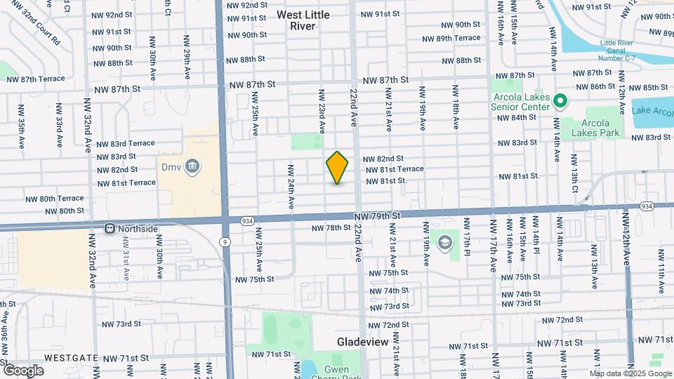 2259 NW 80th St Map and Location Details