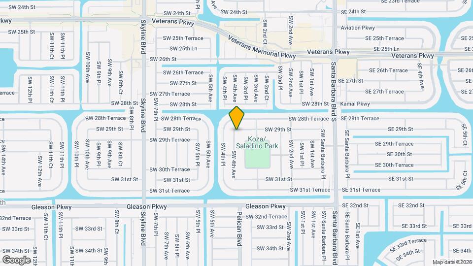 326 SW 29th St Map and Location Details