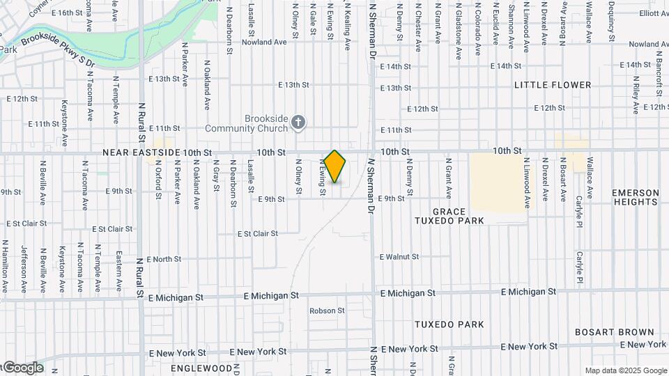 918 N Kealing Ave Map and Location Details