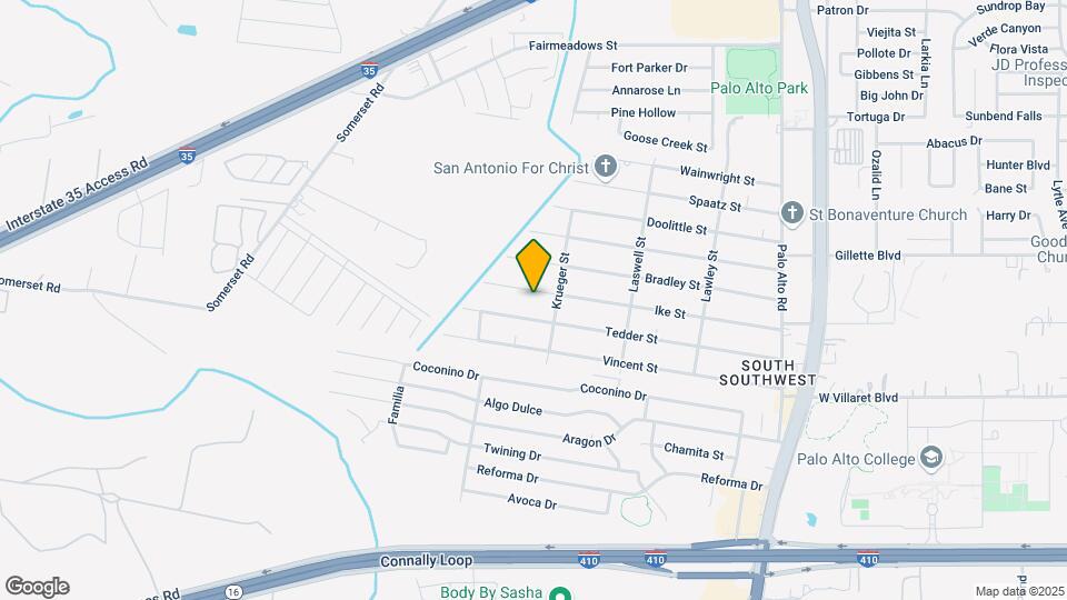420 Ike St Map and Location Details