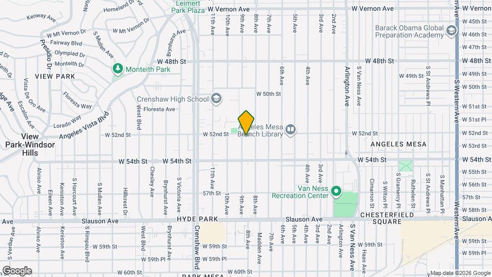 5308 9th Ave Mapa y Detalles de la Ubicación