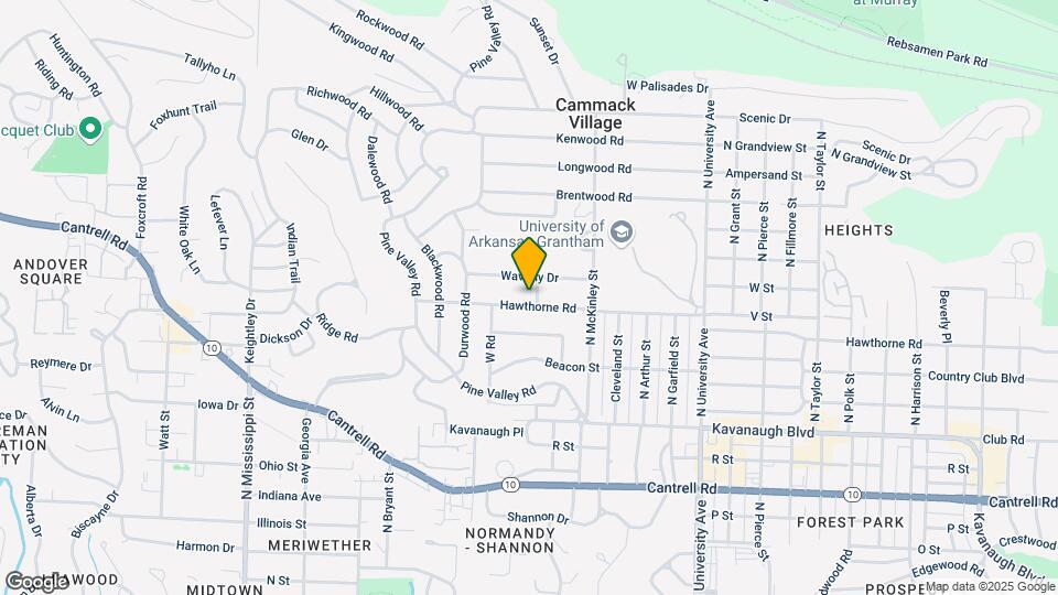 6604 Hawthorne Rd Map and Location Details