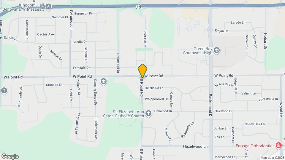 1511 S Point Rd, Unit 1511 Map and Location Details