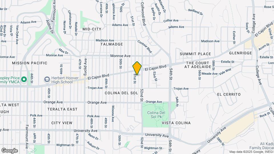 4363 51st St Map and Location Details