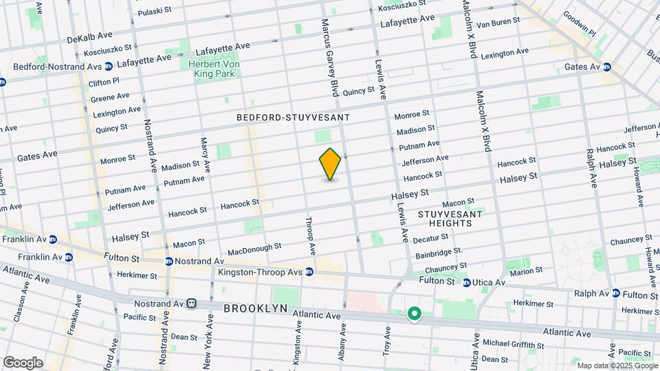 411A Hancock St-Unit -3 Map and Location Details