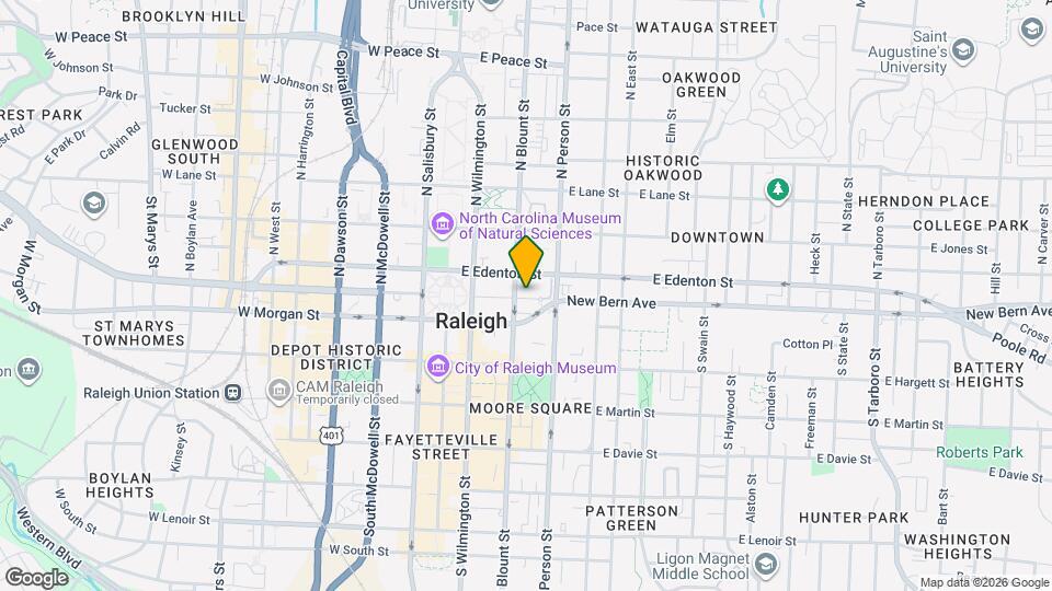 239-301 New Bern Pl Map and Location Details