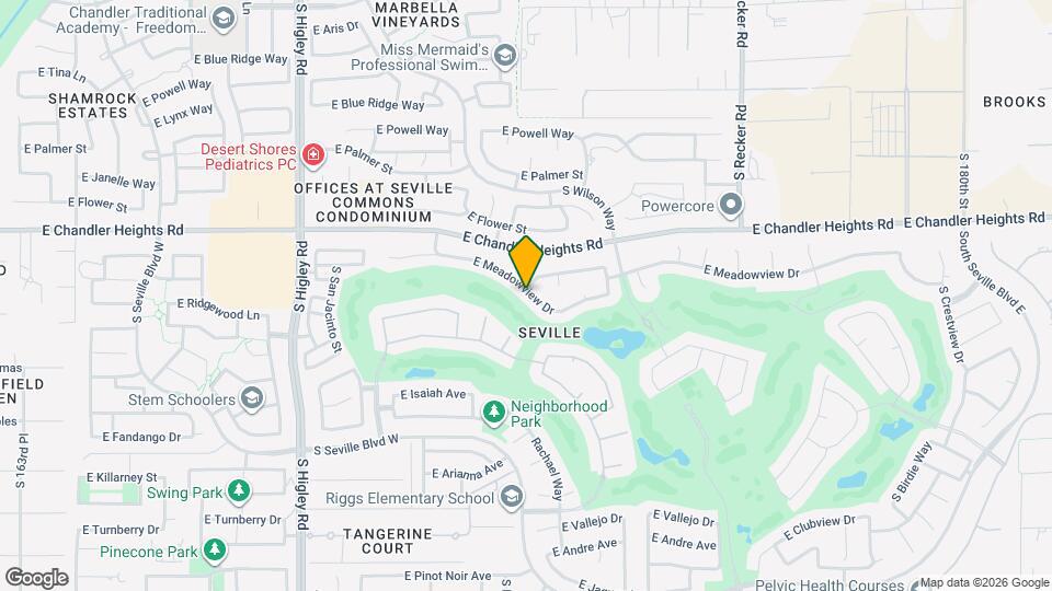 3613 E Meadowview Dr Map and Location Details