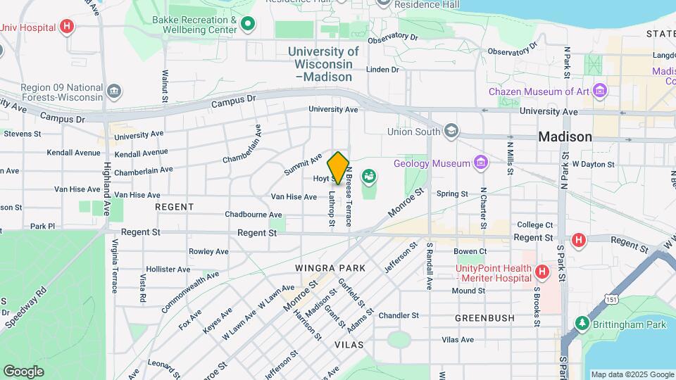 109 Lathrop St Map and Location Details