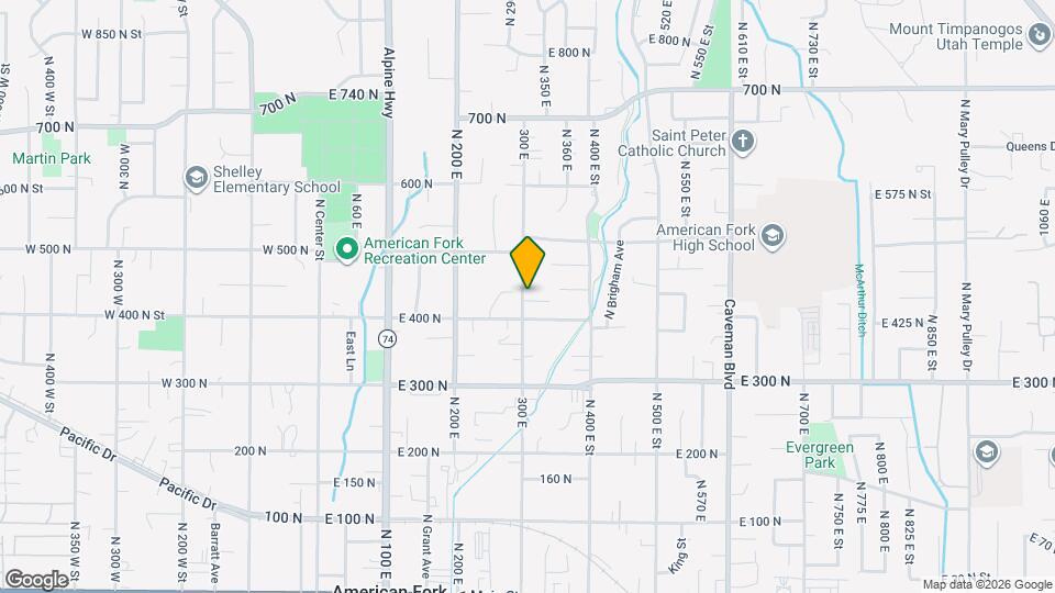 440 N 300 E, Unit 09-922 Map and Location Details