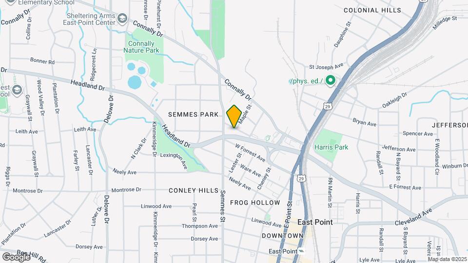 1764 Spring Ave Map and Location Details