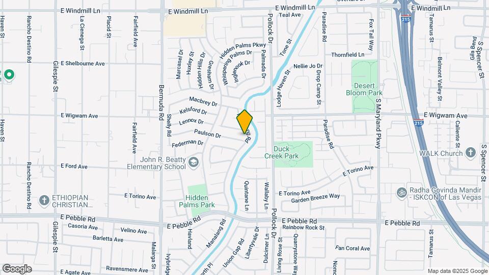 672 Paulson Dr Map and Location Details
