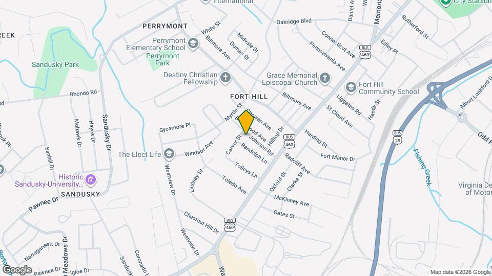 905 Johnson Rd Map and Location Details