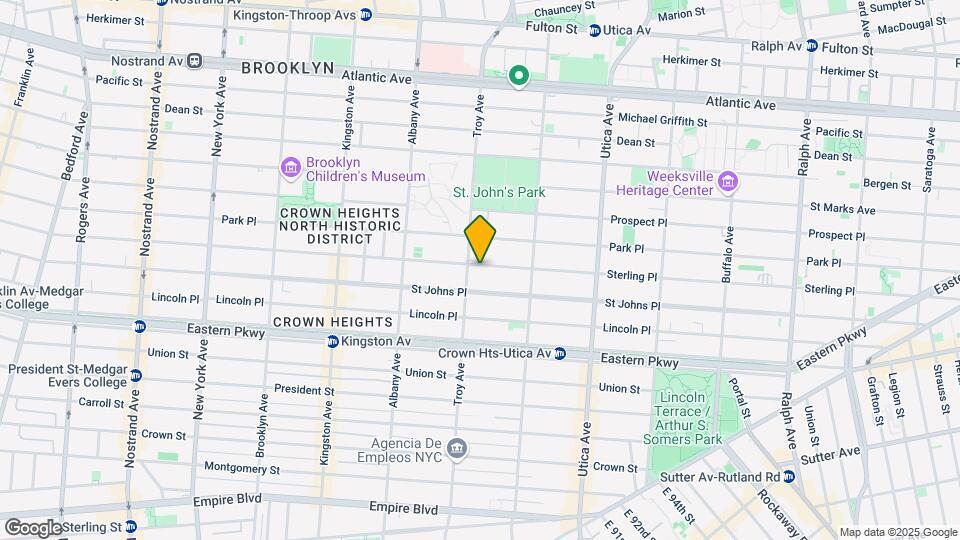 1292 Sterling Pl Map and Location Details