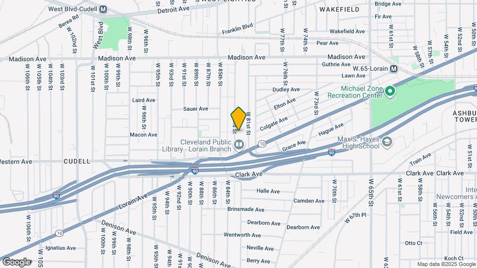 2179 W 83rd St Map and Location Details
