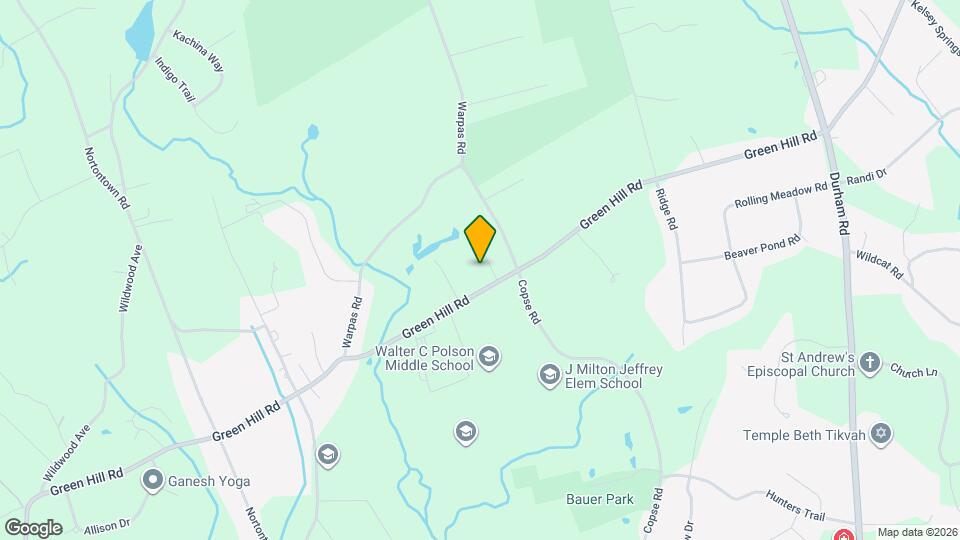 323 Green Hill Rd Map and Location Details