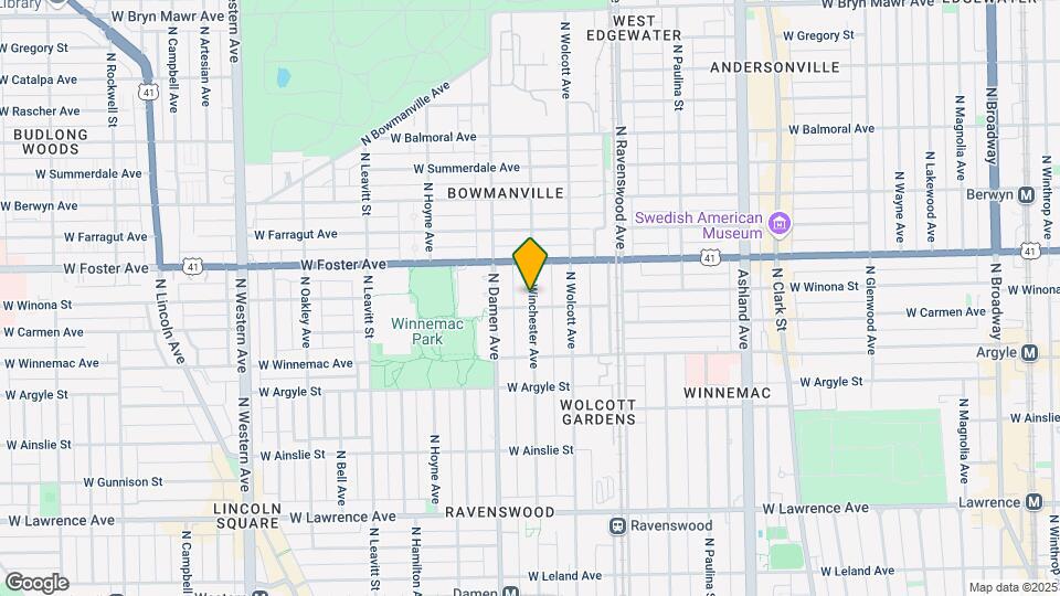 5102 N Winchester Ave, Unit 3 Map and Location Details