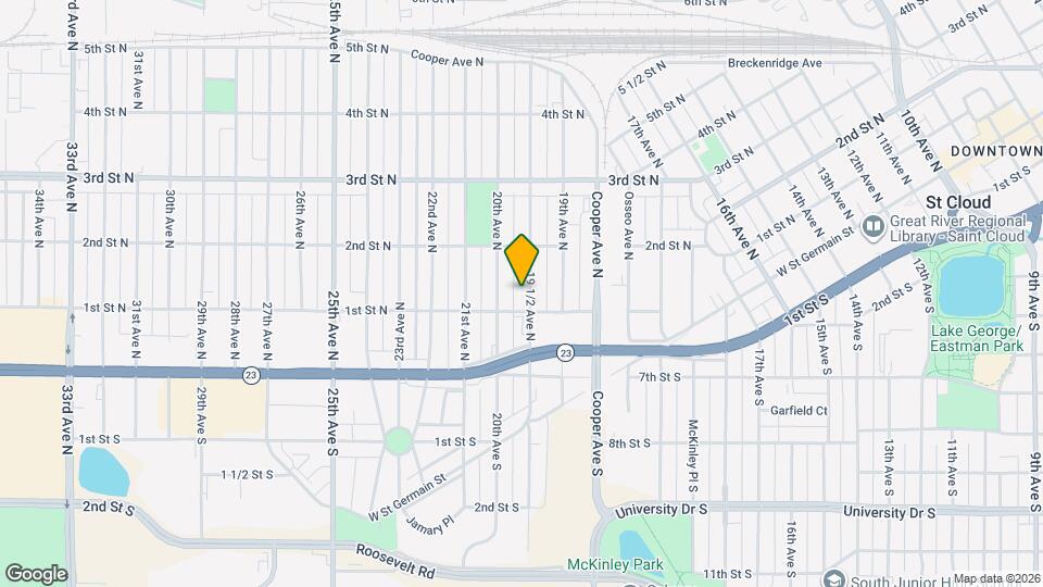 115 19 1/2 Ave N Map and Location Details