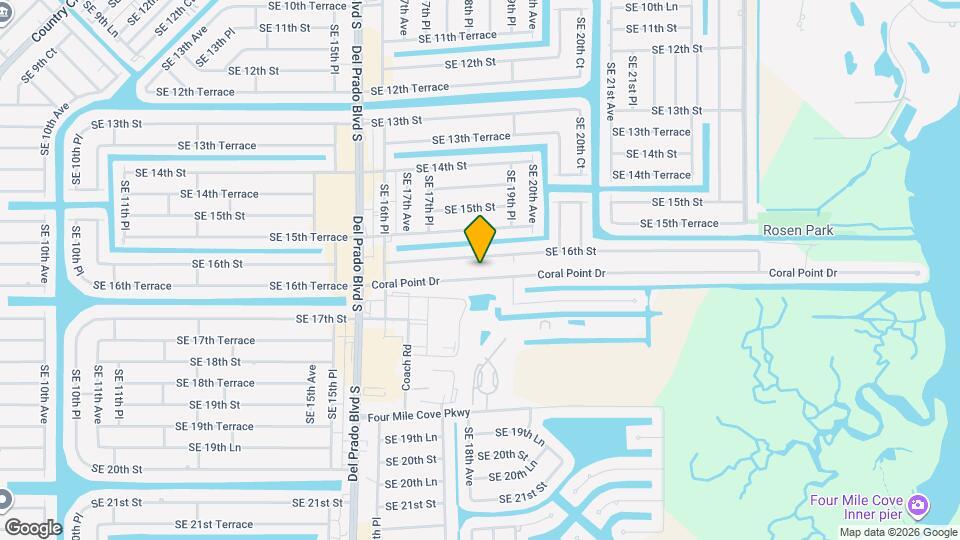 1805 Coral Point Dr Map and Location Details