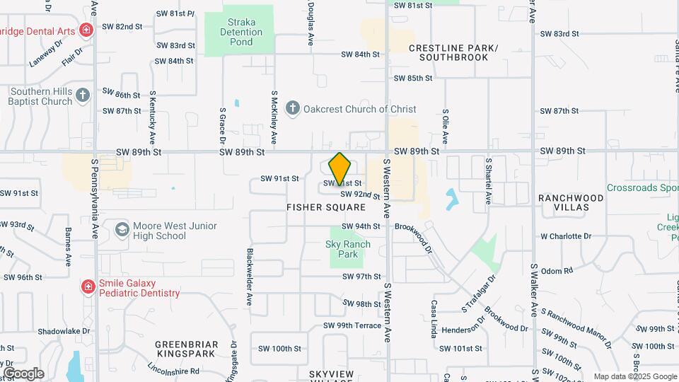 1009 SW 92nd St Map and Location Details
