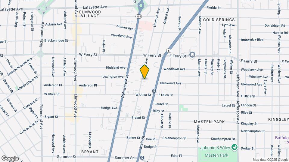 381 Linwood Ave Mapa y Detalles de la Ubicación