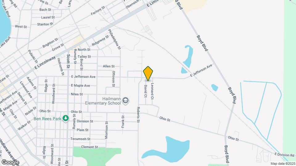 121 David Ct Map and Location Details