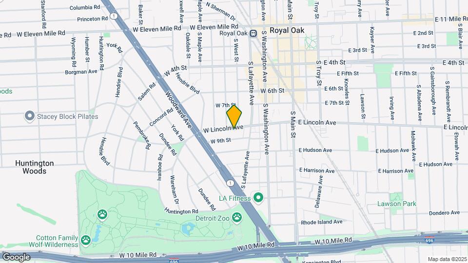 509 W Lincoln Ave Mapa y Detalles de la Ubicación