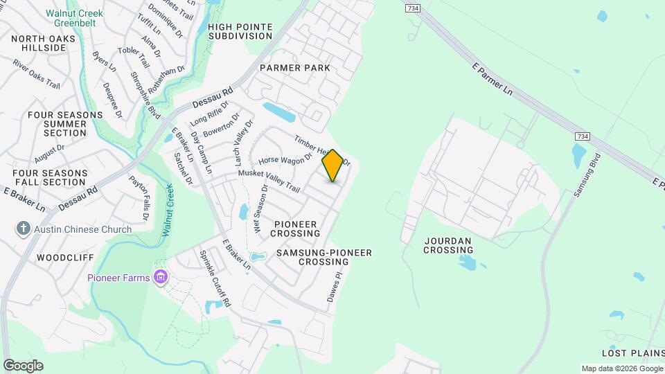 2133 Oltons Bluff Dr Map and Location Details