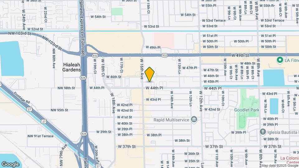1555 W 44th Pl, Unit 334 Map and Location Details