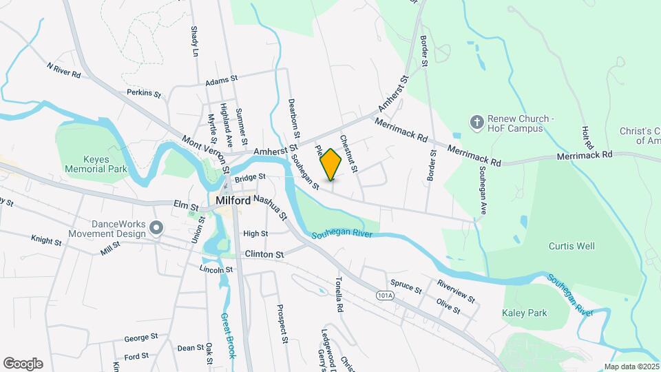 38 Souhegan St Map and Location Details