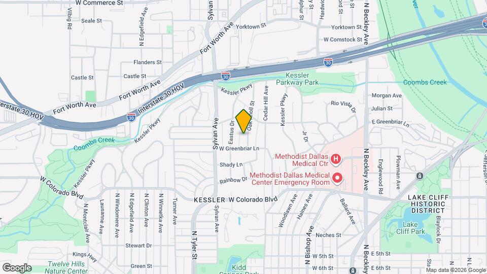 1523 Oak Knoll St Map and Location Details