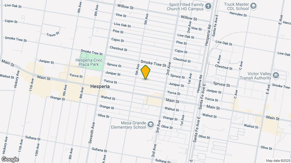 16209 Juniper St Map and Location Details
