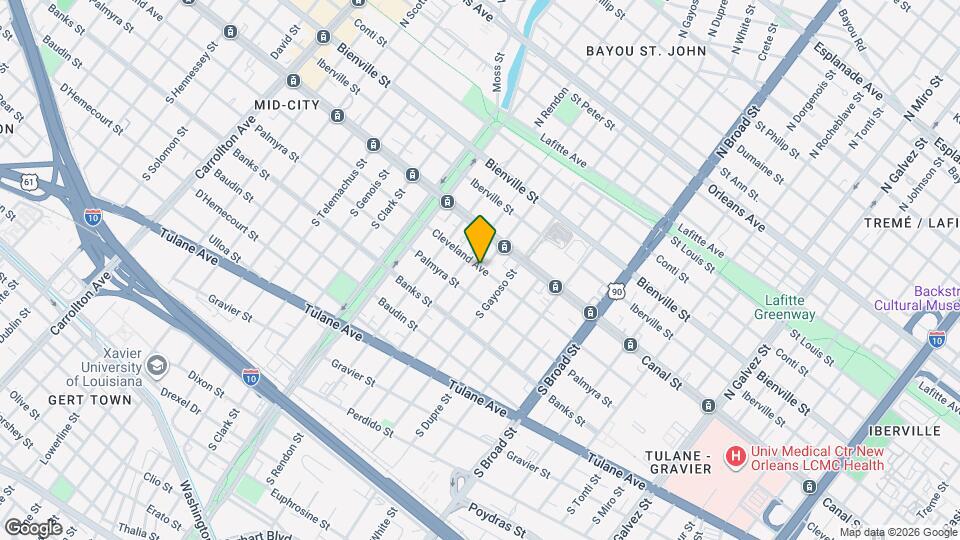 3110 Cleveland Ave Map and Location Details