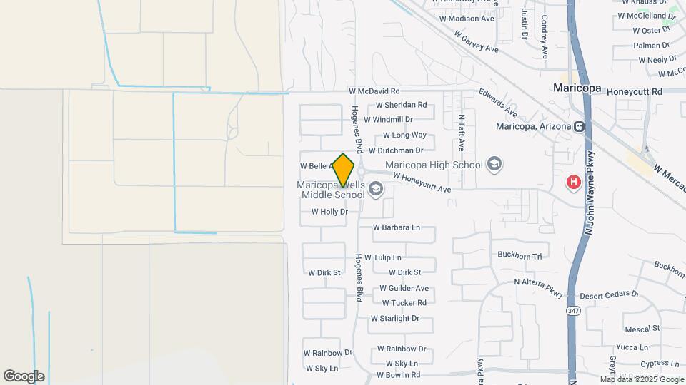 45954 W Kristina Way Map and Location Details