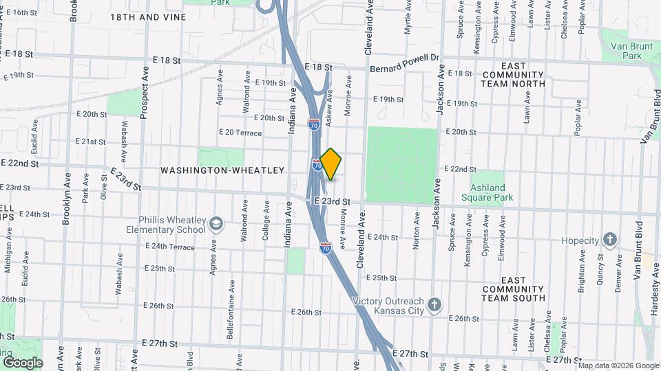 2213 Askew Ave Map and Location Details